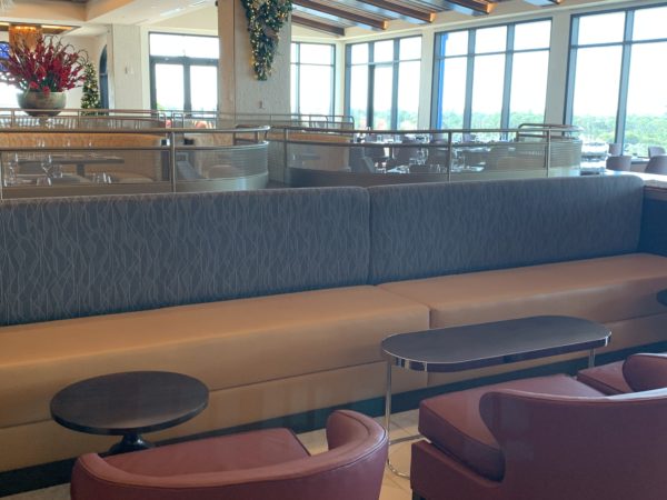 The bar area offers plenty of “non-bar” seating.
