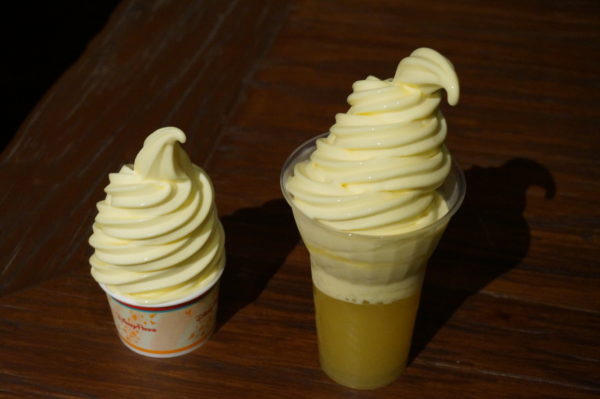 Dole whip in a cone or cup- everyone loves it!