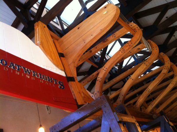 Enjoy the craftsmanship of wooden boat design at Boatwright's!