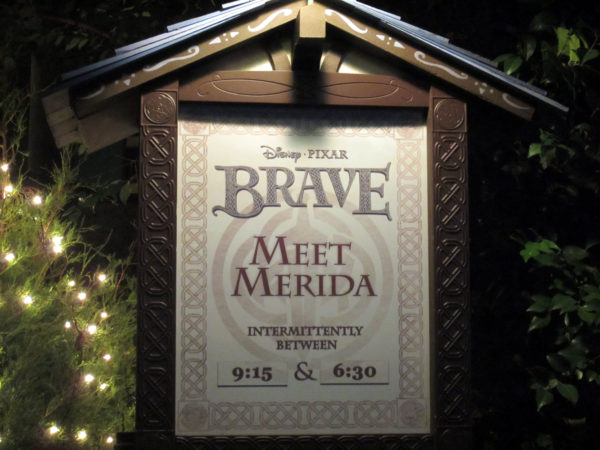 Meet Merida in Magic Kingdom!