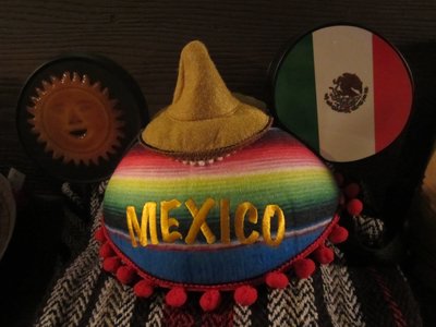 This was the special Cinco de Mayo ear hat - maybe.