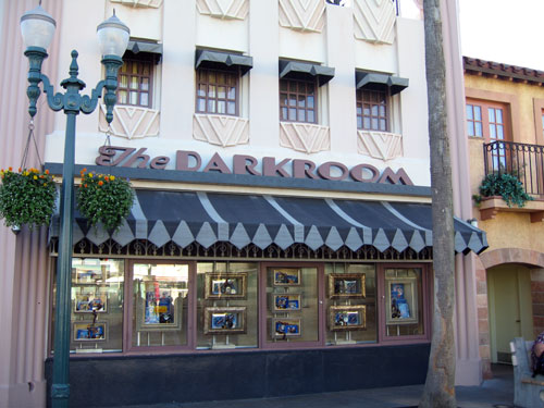 Camera store in Disney's Hollywood Studios.
