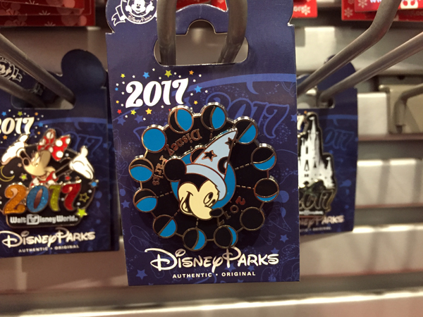 Here's a turn-style Mickey Mouse pin.