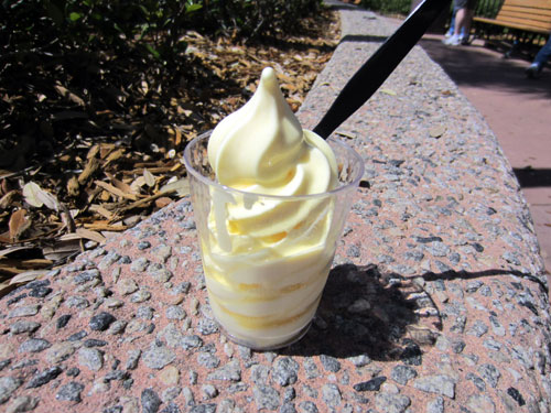 Dole Whip with rum.
