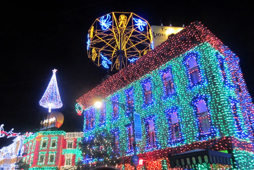 The Osborne lights are simply amazing.  A "must see" at Disney World.