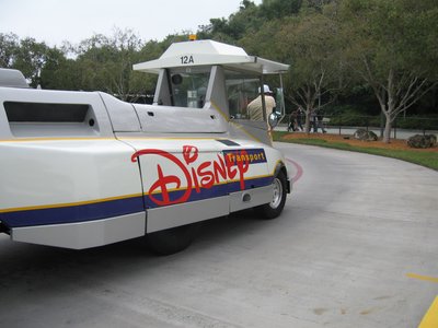 Disney World Parking Tram