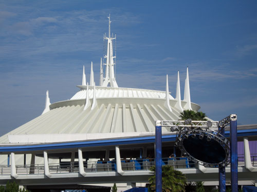 Space Mountain offers plenty of thrills.