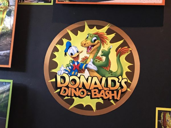 Donald will make a splash in Dinoland.