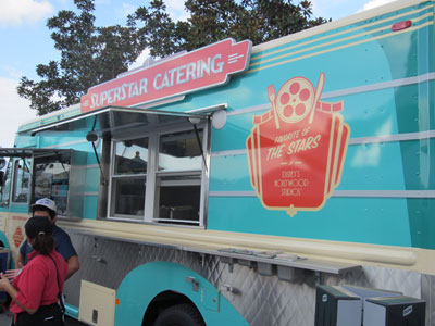 The Hollywood Studios food truck was on hand offering plenty of meatballs.