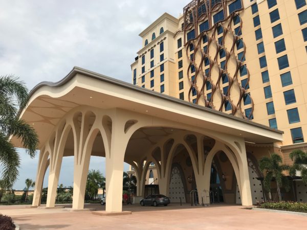 Let's check out the opening ceremony of the Gran Destino Tower at Disney's Coronado Springs Resort.