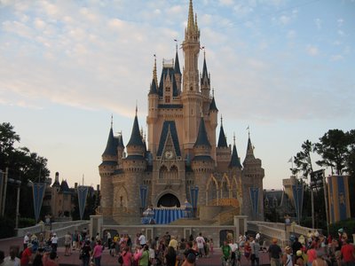 Cinderella Castle is a centerpiece of the Magic Kingdom.