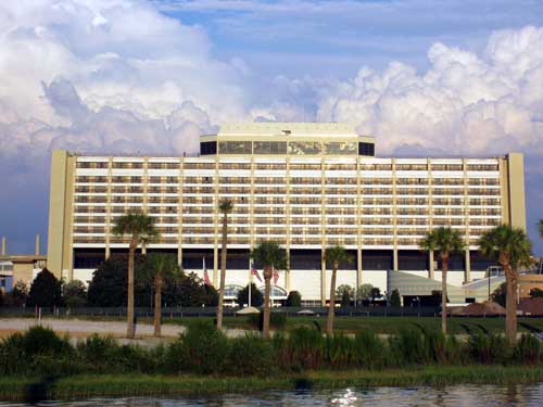 Enjoy a meal away from the Magic Kingdom at a nearby Disney resort.