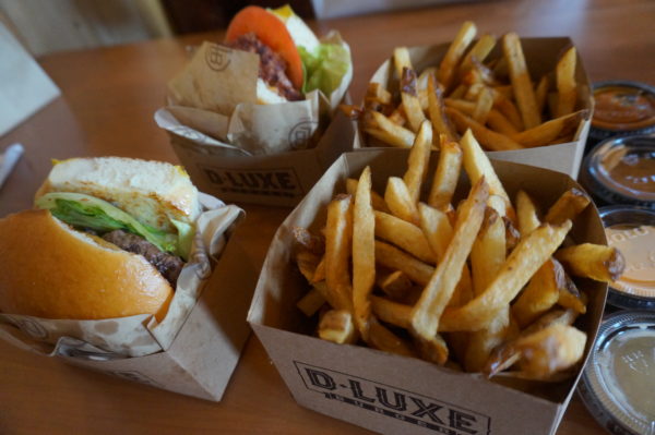 D-Luxe Burger is the only mobile ordering restaurant slated for Disney Springs at this point.