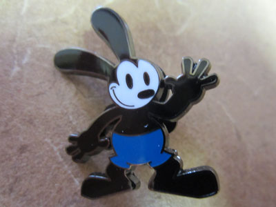 This Oswald pin is brand new and very cool.