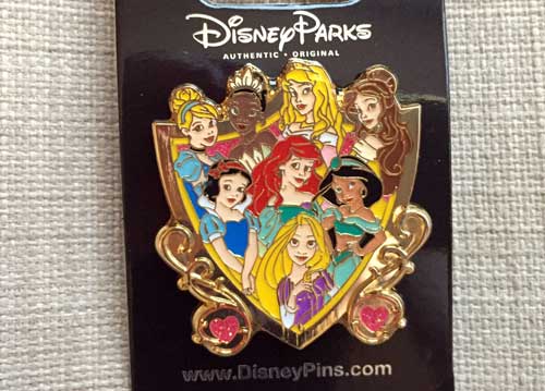 All the Disney princesses get together.