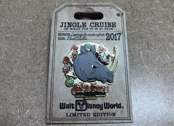 Limited Edition 2017 Jingle Cruise Christmas Pin.