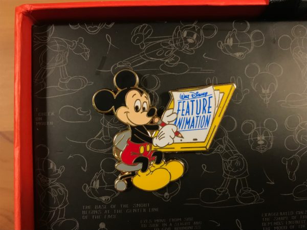 Mickey is doing some of his own animation!