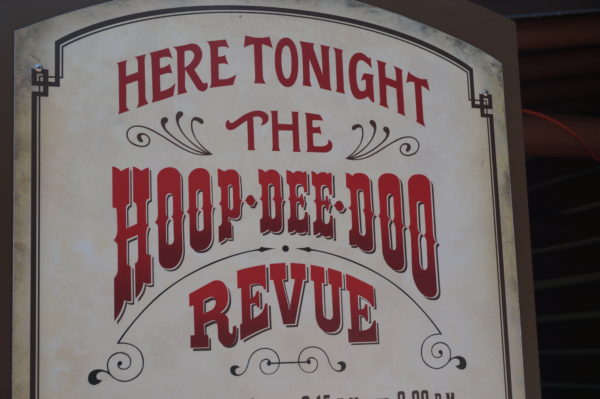 The Hoop De Doo Musical Review at Fort Wilderness is a personal favorite.
