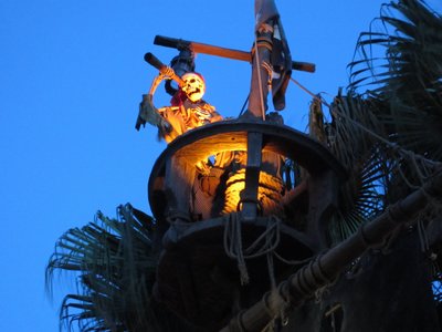 The Pirates Of The Caribbean is a classic ride, is lots of fun, and it normally has short lines.