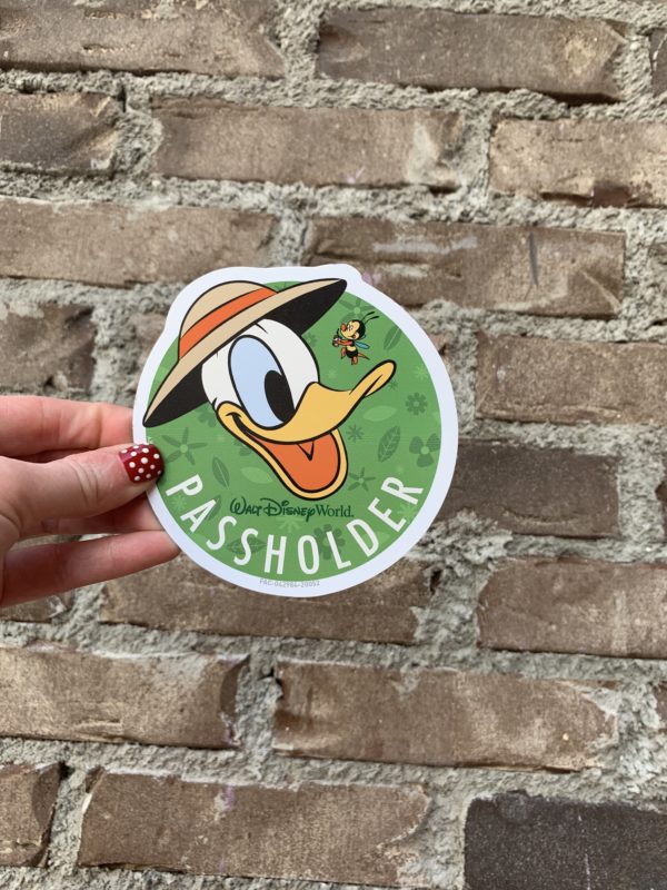 Spike the Bee is coming into his own even being pictured on the Annual Passholder Magnet during this year's International Flower and Garden Festival. Photo Credit: Heather Herstine