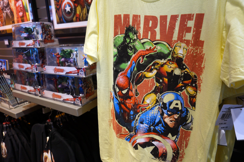 You can find plenty of Marvel characters here.