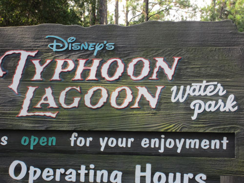 Typhoon Lagoon has some very interesting and unique attractions.
