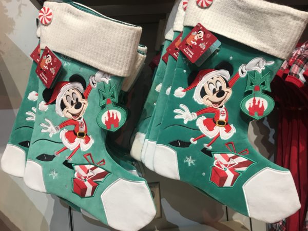 Mickey Mouse Christmas stockings.